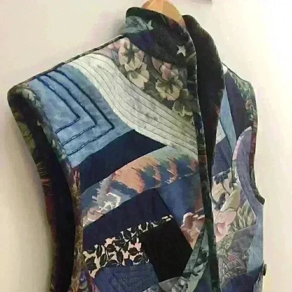 Vintage Deanna Gauthier Reversible Vest - Picture 5 of 13